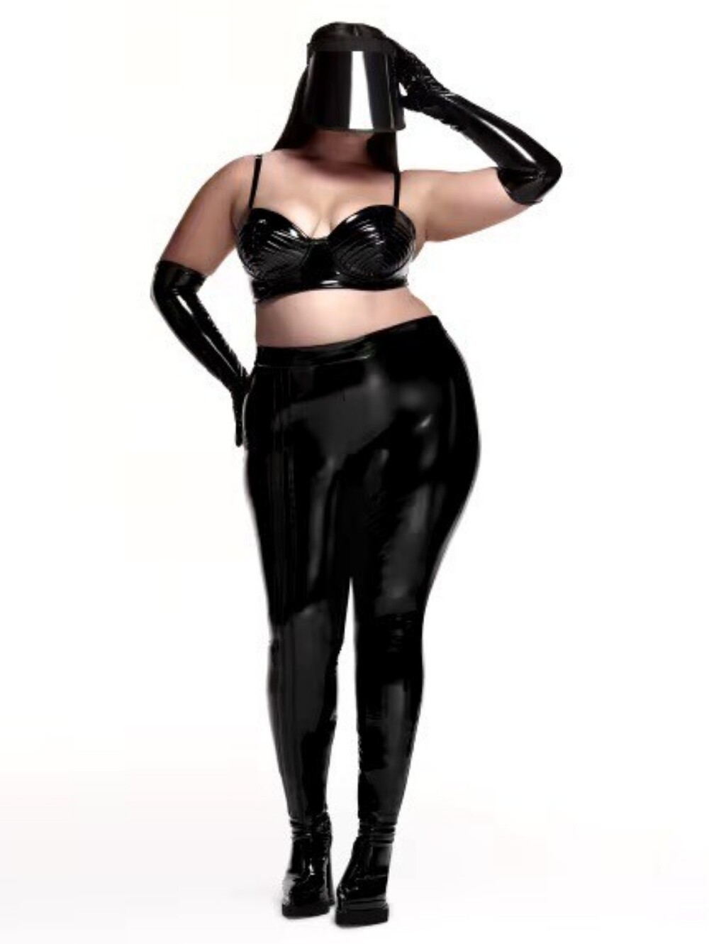 Adidas Ivy Park Latex Pants / Leggings
